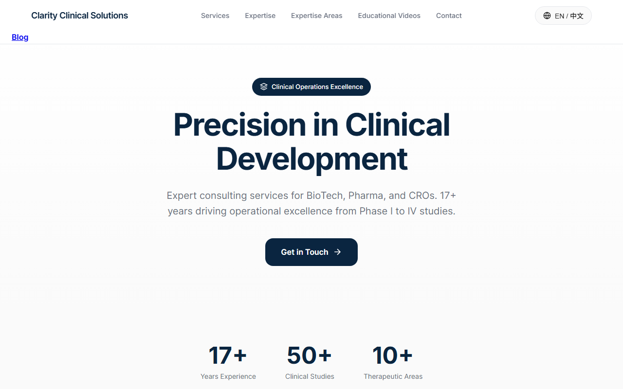 Clarity Clinical Solutions Preview