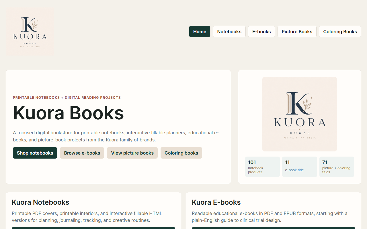 Kuora Books Preview